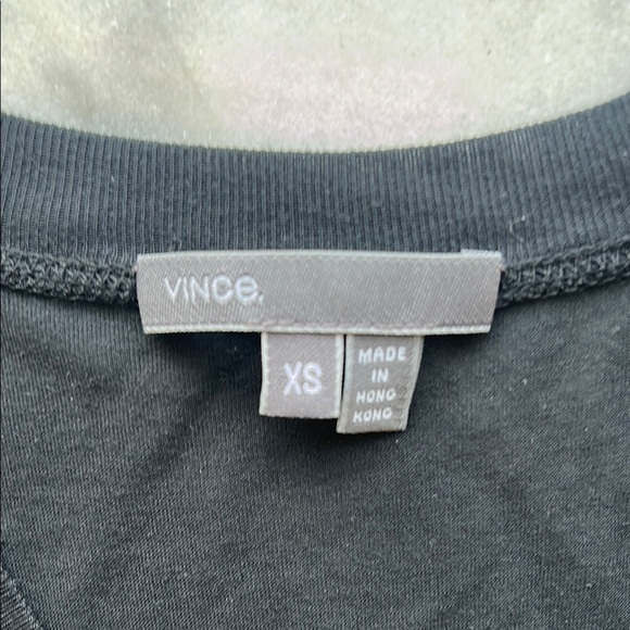 Vince Women's Black Sleeveless Scoop Neck Top | XS - Picture 4 of 5